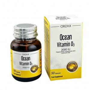 Ocean ORZAX Vitamin D3 2000 IU 50 капсул