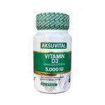 AKSUVITAL Vitamin D3 5,000 IU 60 капсул