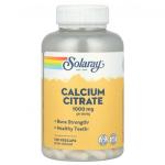 Solaray Calcium Citrate 1000 mg 120 vegcaps