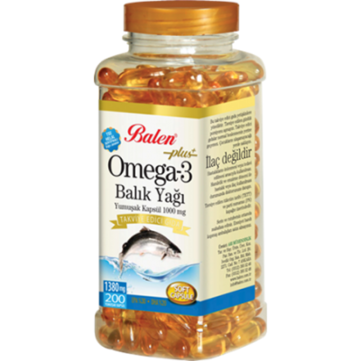 Balen Omega-3 Plus 200 капсул