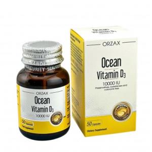 Ocean ORZAX Vitamin D3 10000 IU 50 капсул