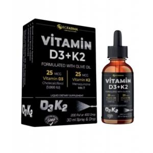 RCFARMA D3+K2 (1000 IU) spray & drop 30 ml