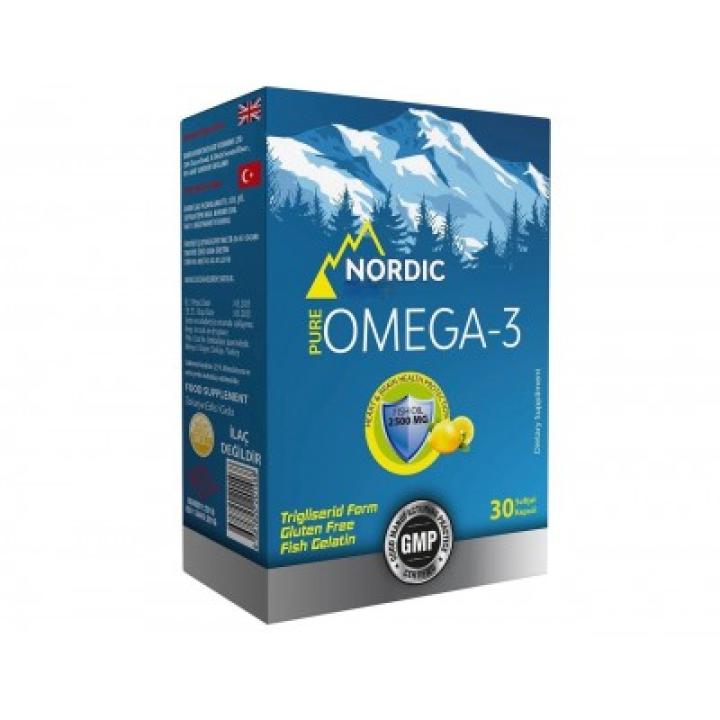 NORDIC Omega-3 Plus 2500 mg 30 капсул