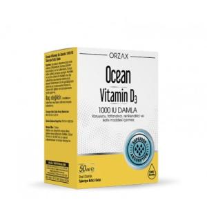 Ocean ORZAX Vitamin D3 1000 IU капли 50 мл