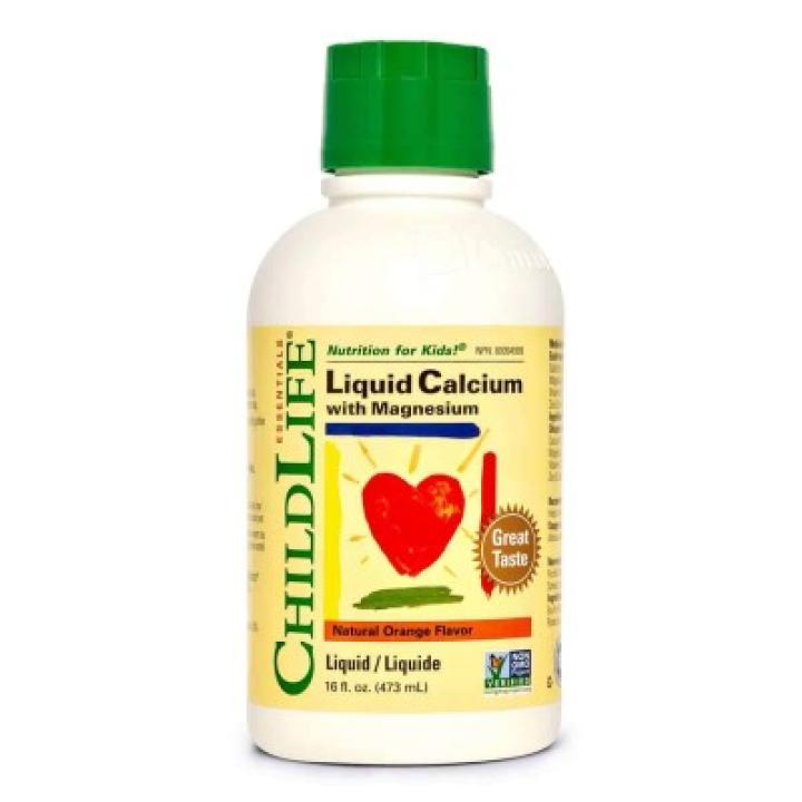 ChildLife Calcium with Magnesium Essentials® Жидкий кальций с магнием 473 мл