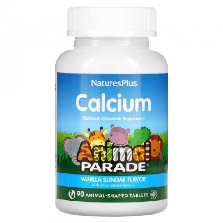 Calcium Animal Parade NaturesPlus Кальций для детей в жевательных таблетках 90 таблеток