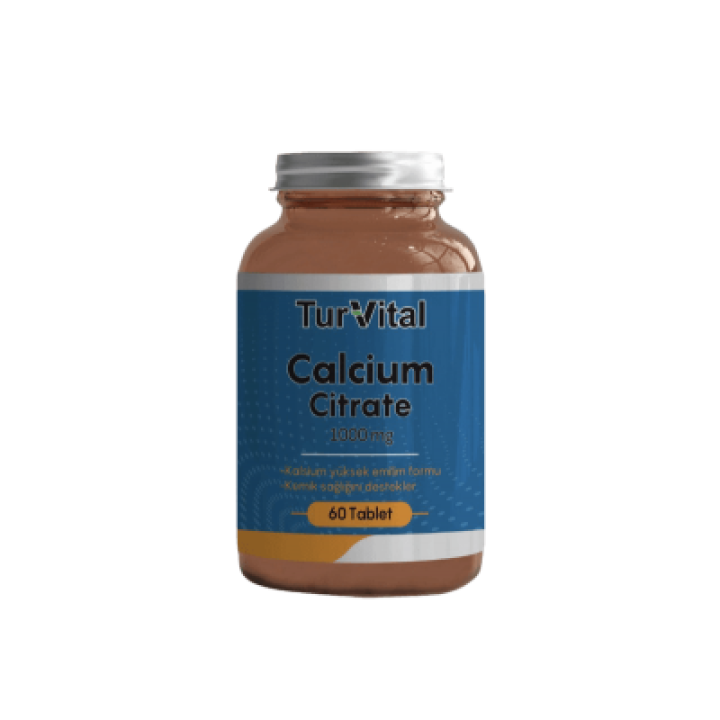 TurVital Calcium citrate 1000 mg 60 таблеток